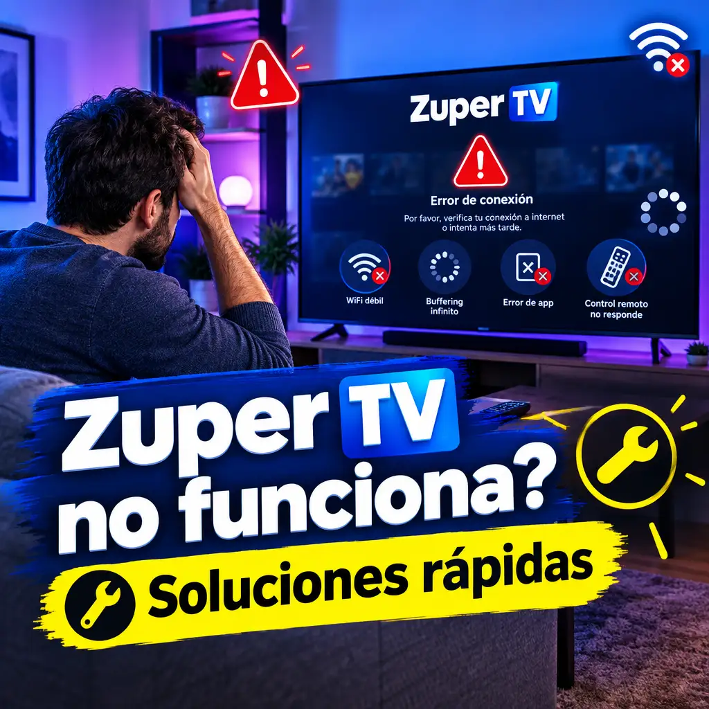Problemas comunes de Zuper TV y cómo solucionarlos