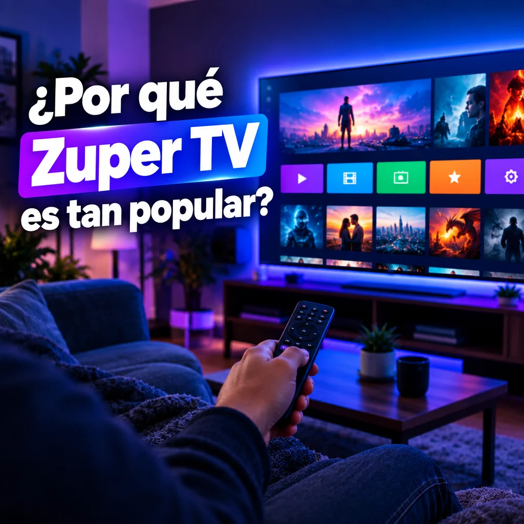 Por qué Zuper TV es tan popular ahora mismo